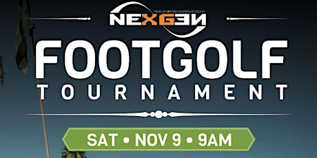 NexGen FootGolf Tournament - $600 to 1st Place Team primary image