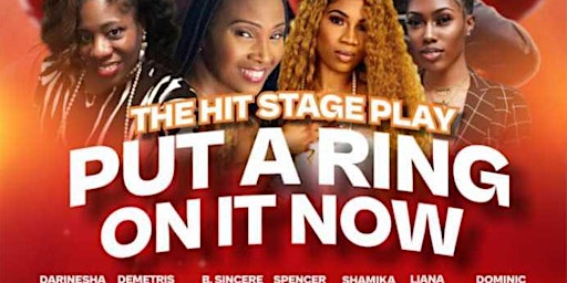 Roy Dunkins: Put A Ring On It Now Stage Play Premiere  primärbild