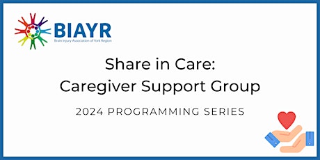 Primaire afbeelding van BIAYR Share in Care: Caregiver Support Group 2024
