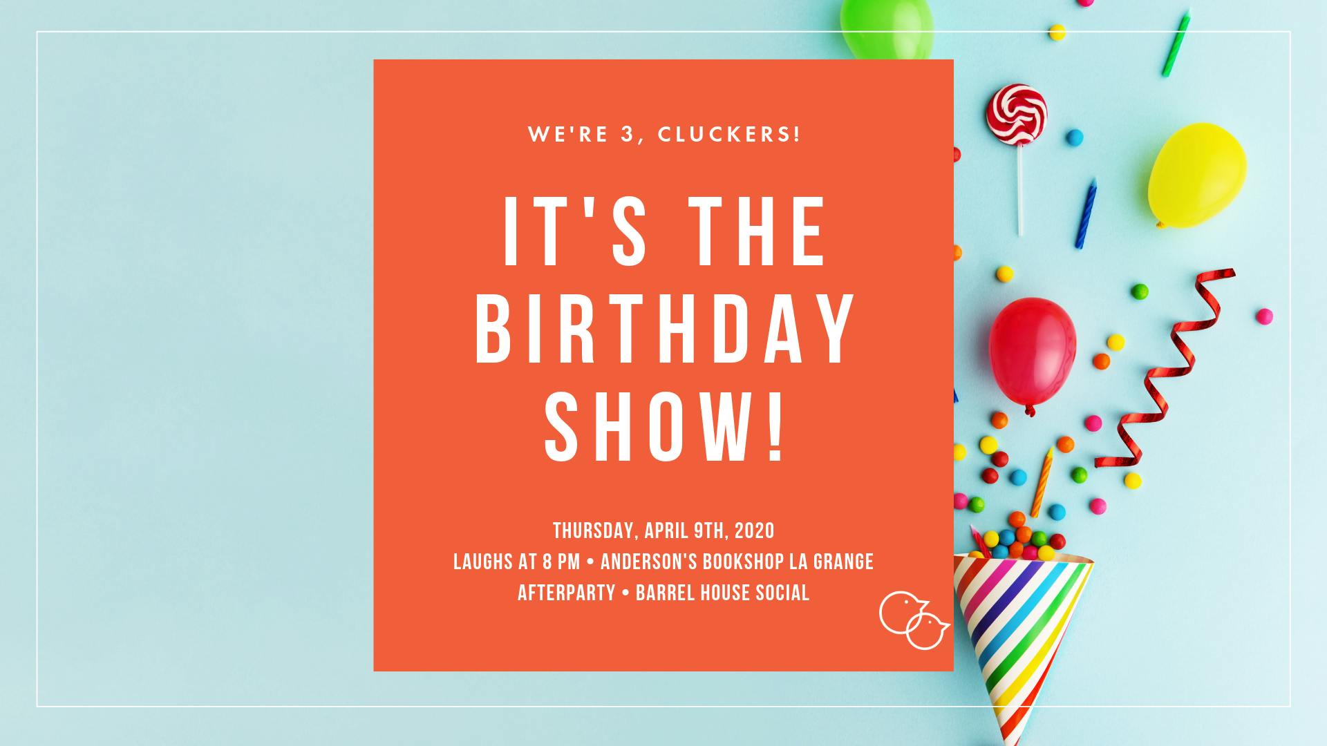 It's Our Third Birthday Show!
