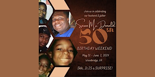 Sean's SURPRISE 50th Celebration Weekend  primärbild