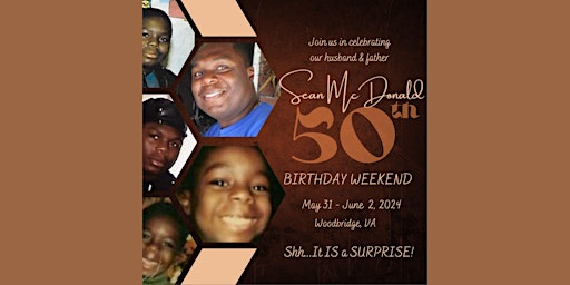 Imagem principal de Sean's SURPRISE 50th Celebration Weekend