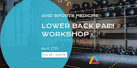 Lower Back Pain Workshop