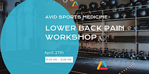 Imagen principal de Lower Back Pain Workshop