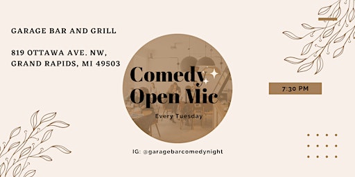 Imagen principal de Garage Bar Comedy Night