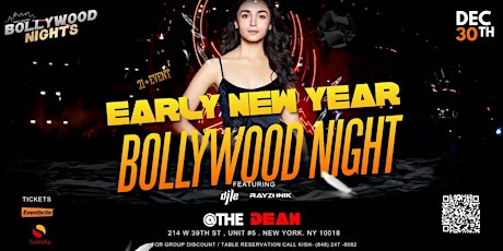 Early New Year  Bollywood Night  Party@ Bollywood nights NYC-Times Square primary image
