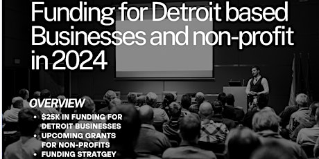 Funding for Detroit Organizations in  2024 primary image
