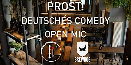 PROST! Deutscher Comedy Abend im Brewdog