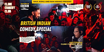 Imagen principal de British Indian Comedy Special - Amsterdam - Stand up Comedy in English