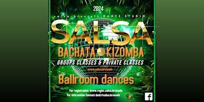 Imagem principal de Kizomba dance classes beginners Brussels