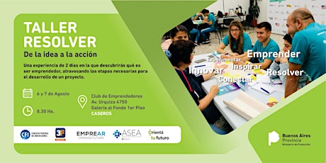 Imagen principal de Taller Resolver - Tres de Febrero