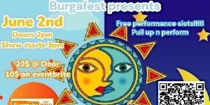 Imagem principal do evento burgafest  Day n Night Festival Free performance slots All Genres Welcomed)