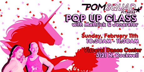 February Pop Up PomSquad Class with Mattrick and Jenarator primary image