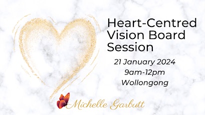 Heart-Centred Vision Boarding Session for 2024 primary image