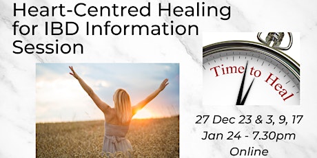 Imagen principal de Heart-Centred Healing for IBD - Information Session