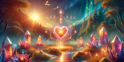 Crystal Love Healing & Sacred Heart Activation Money Blocks Clearing  primärbild