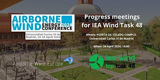 Imagen principal de Progress meetings for IEA Wind Task 48