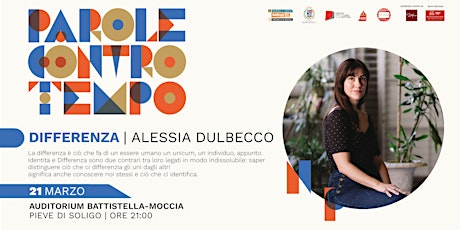 Parole controtempo | Differenza | Alessia Dulbecco  primärbild