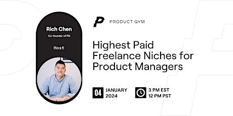 Imagem principal do evento Highest Paid Freelance Niches for Product Managers