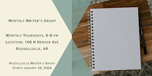 Monthly Writer's Group