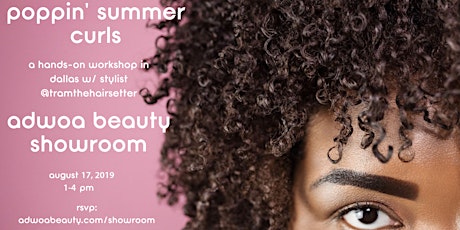 poppin' summer curls by adwoa beauty  primary image