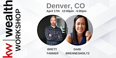 Imagem principal de Denver, CO 4/17/24 KW Wealth Workshop