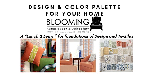 Imagem principal do evento Design & Color Palettes for Your Home