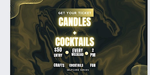 Imagen principal de Candles+ Cocktails Candle class