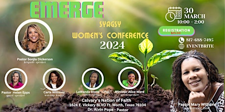 2024 SYAGSY Women's Conference: Emerge
