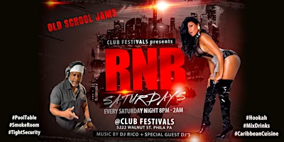 RNB Saturdays primary image