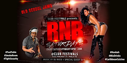 RNB Saturdays primary image