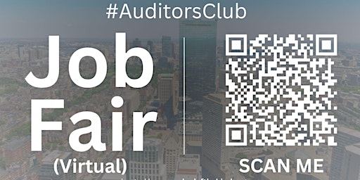 Primaire afbeelding van #AuditorsClub Virtual Job Fair / Career Expo Event #NewYork #NYC