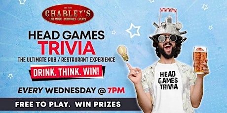 TRIVIA NIGHT at Charley's Los Gatos - Grab your crew & let's play!