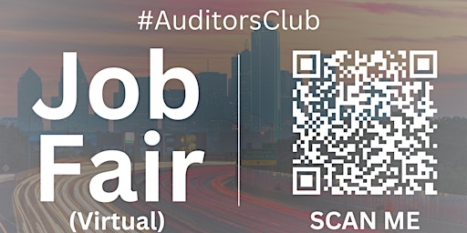 Imagem principal do evento #AuditorsClub Virtual Job Fair / Career Expo Event #Dallas #DFW