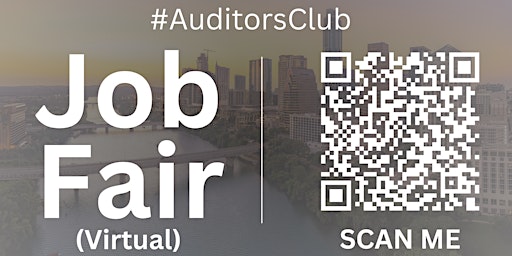 Imagem principal do evento #AuditorsClub Virtual Job Fair / Career Expo Event #Austin #AUS