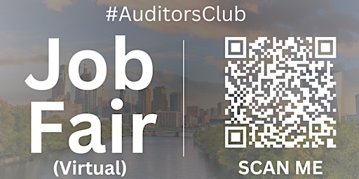 Hauptbild für #AuditorsClub Virtual Job Fair / Career Expo Event #Philadelphia #PHL