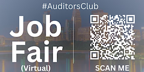 #AuditorsClub Virtual Job Fair / Career Expo Event #Minneapolis #MSP