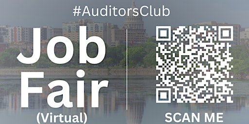 Primaire afbeelding van #AuditorsClub Virtual Job Fair / Career Expo Event #Madison
