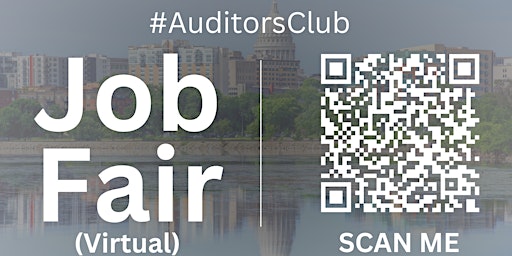 Imagen principal de #AuditorsClub Virtual Job Fair / Career Expo Event #Madison