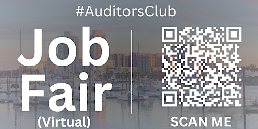 Imagem principal do evento #AuditorsClub Virtual Job Fair / Career Expo Event #Stamford
