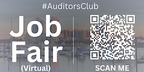 #AuditorsClub Virtual Job Fair / Career Expo Event #Stamford