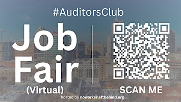 Imagen principal de #AuditorsClub Virtual Job Fair / Career Expo Event #Raleigh #RNC
