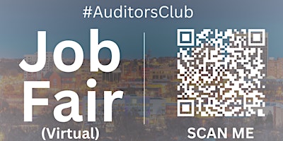 Imagem principal do evento #AuditorsClub Virtual Job Fair / Career Expo Event #ColoradoSprings