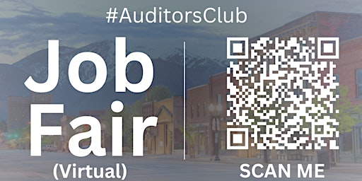 Imagem principal do evento #AuditorsClub Virtual Job Fair / Career Expo Event #Ogden