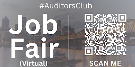 #AuditorsClub Virtual Job Fair / Career Expo Event #Portland