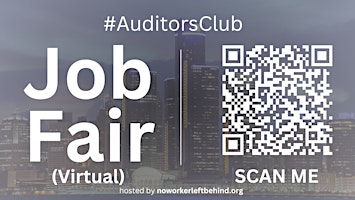 Imagem principal de #AuditorsClub Virtual Job Fair / Career Expo Event #Detroit