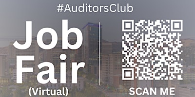Hauptbild für #AuditorsClub Virtual Job Fair / Career Expo Event #SaltLake