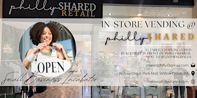 Imagem principal do evento PhillySHARED Retail In Store Vending - May