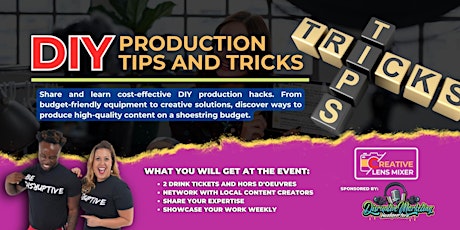 DIY Production Tips and Tricks