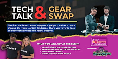 Imagem principal do evento Tech Talk & Gear Swap